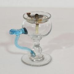 19th Century French Glass Weavers Oil Lamp - 4113910