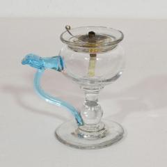 19th Century French Glass Weavers Oil Lamp - 4114004