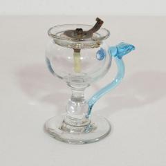 19th Century French Glass Weavers Oil Lamp - 4114010