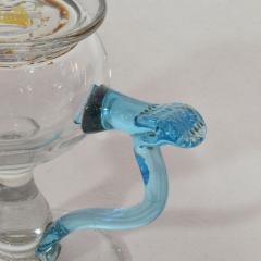 19th Century French Glass Weavers Oil Lamp - 4114046