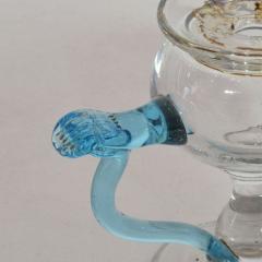 19th Century French Glass Weavers Oil Lamp - 4114052