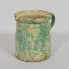 19th Century French Glazed Earthenware Alsace Jug - 4115855
