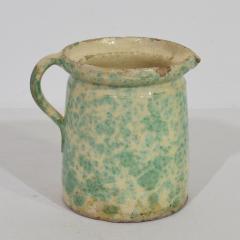 19th Century French Glazed Earthenware Alsace Jug - 4115856