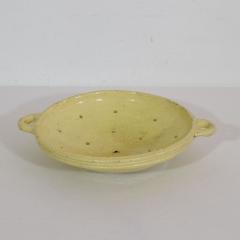 19th Century French Glazed Earthenware Strainer - 4115729