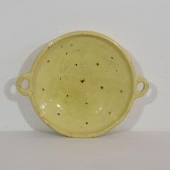 19th Century French Glazed Earthenware Strainer - 4115805