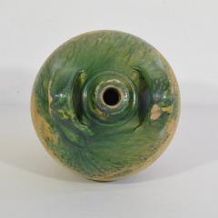 19th Century French Green Glazed Earthenware Jug or Water Cruche - 4115743