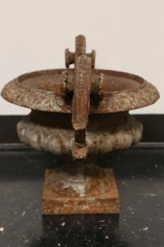 19th Century French Iron Garden Urn - 3525352