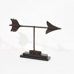 19th Century French Iron Weathervane Roof Finial - 4108921