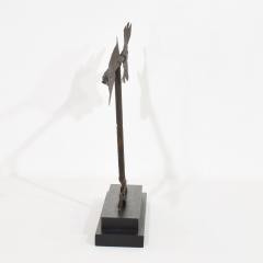 19th Century French Iron Weathervane Roof Finial - 4108922