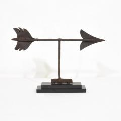 19th Century French Iron Weathervane Roof Finial - 4108924
