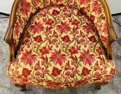 19th Century French Louis XV Bergere Arm Chair in a Fine Floral Upholstery - 2865805