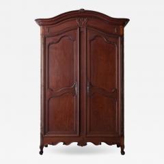 19th Century French Louis XV Style Mahogany Armoire - 641609