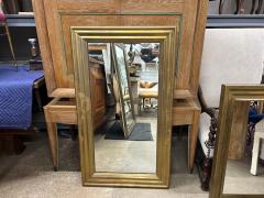 19th Century French Louis XVI Style Brass Mirror - 4265478
