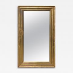 19th Century French Louis XVI Style Brass Mirror - 4267234