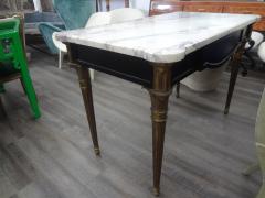 19th Century French Louis XVI Style Ebonized Desk - 4265298