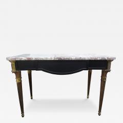 19th Century French Louis XVI Style Ebonized Desk - 4267250