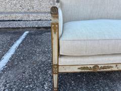 19th Century French Louis XVI Style Loveseat - 4755702