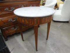 19th Century French Louis XVI Style Marquetry Table - 3762488