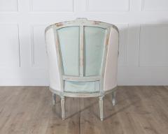 19th Century French Louis XVI Style Painted Lie de Repos - 4246318