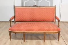 19th Century French Louis XVI Style Sofa Circa 1860 - 3963014