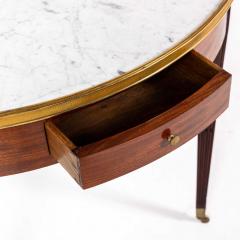 19th Century French Mahogany Gu ridon with Marble Top - 3564088