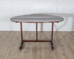 19th Century French Mahogany Winegrower s Tilt Top Table from Burgundy - 4282294