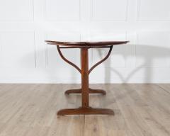19th Century French Mahogany Winegrower s Tilt Top Table from Burgundy - 4282320