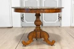 19th Century French Marble Top Center Table - 3979885