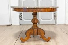 19th Century French Marble Top Center Table - 3979920