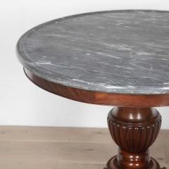 19th Century French Marble Top Mahogany Gueridon - 3563882