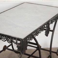 19th Century French Marble Top Patisserie Table - 3560366