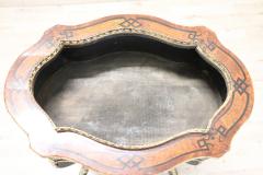 19th Century French Napoleon III Inlaid Wood with Golden Bronzes Planter Table - 2844995