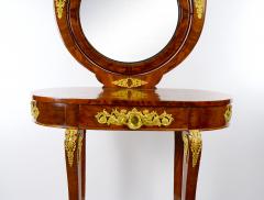 19th Century French Neoclassical Mahogany Vanity Ormolu Mounts - 3178258