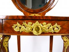 19th Century French Neoclassical Mahogany Vanity Ormolu Mounts - 3178397