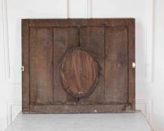 19th Century French Painted Boiserie Panel with Original Mirror Plate - 4736963