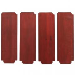 19th Century French Painted Two Piece Bookcase Cabinet - 4740631