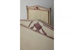 19th Century French Pair Of Directoire Style Twin Bed Frames In Original Paint - 631611