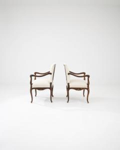 19th Century French Provincial Armchairs A Pair - 3471980