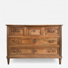 19th Century French Provincial Louis XVI Style Chest of Drawers - 4745662