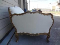 19th Century French R gence Style Giltwood Loveseat or Sofa - 3699879