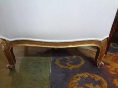 19th Century French Regence Giltwood Marquise Chair - 4817234