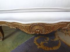 19th Century French Regence Giltwood Marquise Chair - 4817237