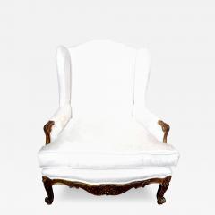 19th Century French Regence Giltwood Marquise Chair - 4817775
