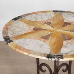 19th Century French Round Marble Top Table - 3563905