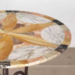 19th Century French Round Marble Top Table - 3563913