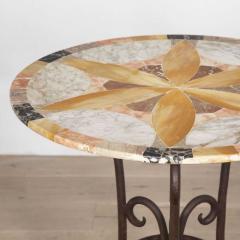 19th Century French Round Marble Top Table - 3563991