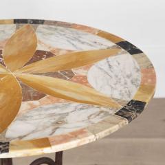 19th Century French Round Marble Top Table - 3563992