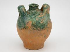 19th Century French Terracotta and Green Glazed Confit Pot - 2528791