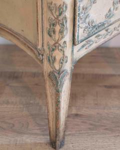 19th Century French Transition Style Half Chest of Drawers with Marble Top - 4481014