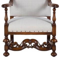 19th Century French Walnut Armchair - 3604887